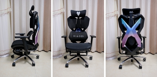骁骑X5S人体工学电竞椅开箱使用测评pg电子模拟器免费版承托到位更炫酷(图11)